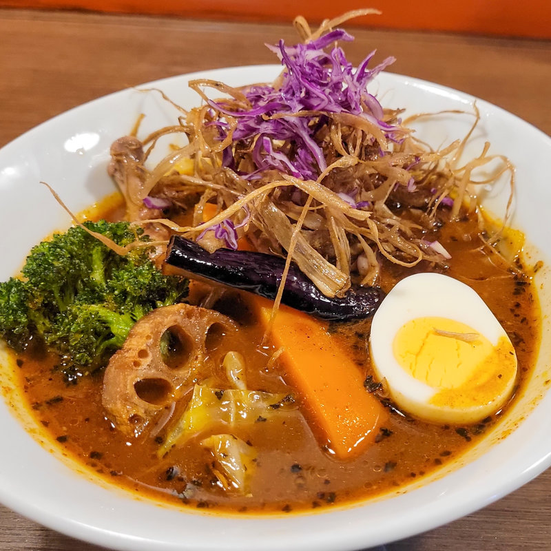 チキンレッグスープカレー(ルー&スープカレー Bonanza)