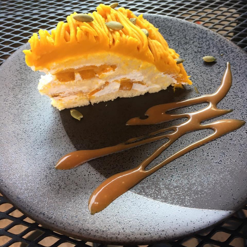 かぼちゃのモンブランケーキ(カフェドラパン)