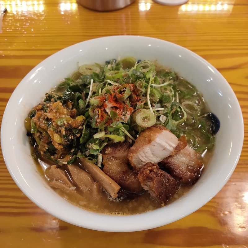 ねぎバカラーメン(五福星 （うーふーしん）)