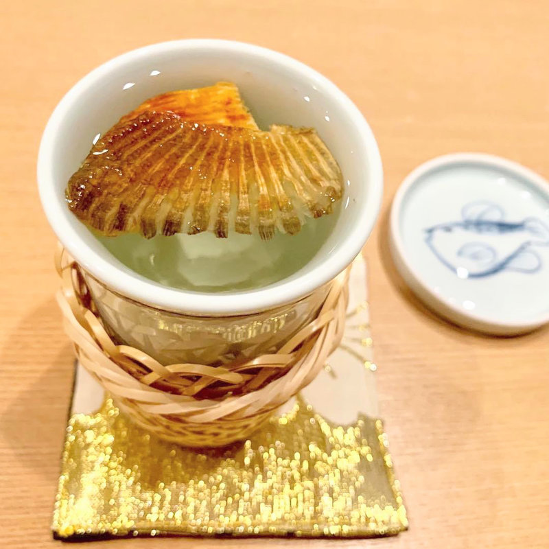 ヒレ酒(白杵ふぐ 山田屋 西麻布)