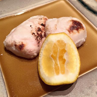 焼き白子(白杵ふぐ 山田屋 西麻布)