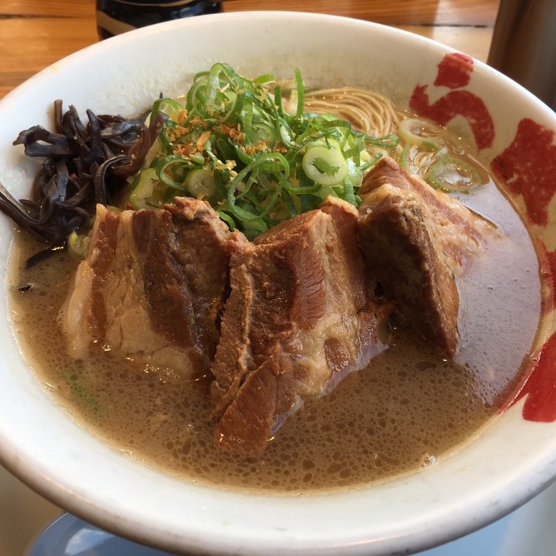 豚骨角煮らあめん(らぁめん力丸)