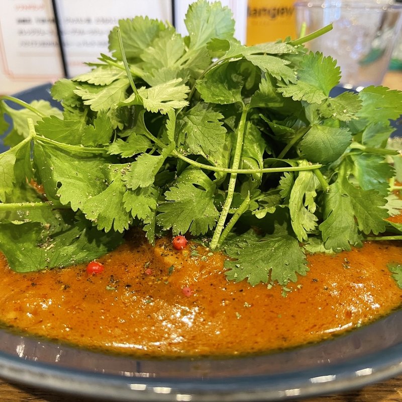 パクチーマシマシスパイスチキンカリー(cherry )