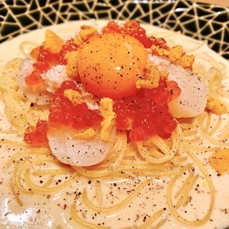 禁断のウニボナーラ(高崎カメレオン)