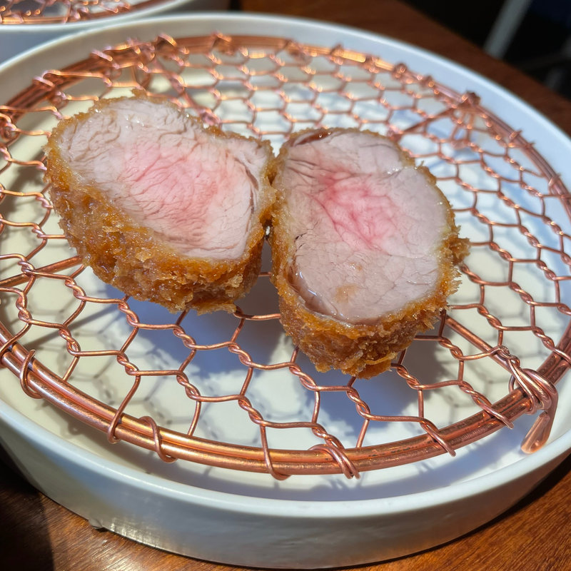 東京X豚コース(銀座かつかみ)