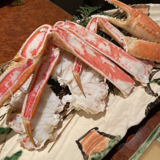 茹でかに(かに道楽銀座八丁目店)