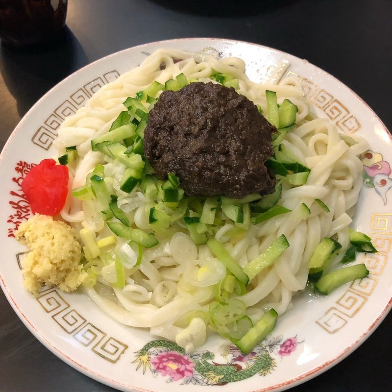 じゃじゃ麺(白龍 本店 （パイロン）)