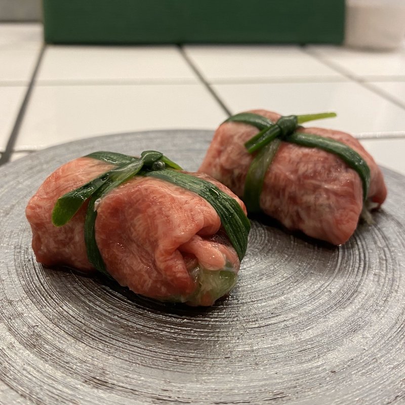 肉汁ネギ爆タン(手もみたれ焼肉原価酒場 世界一暇な焼肉屋Ciccio byなんてこった研究所 御器所店)