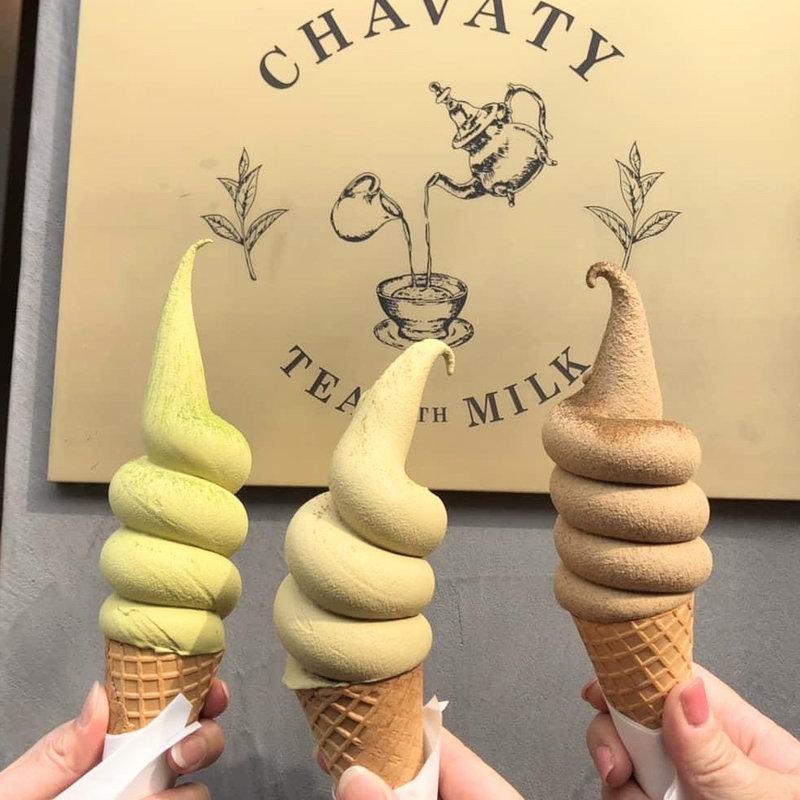 ティーソフトクリーム(チャバティ （CHAVATY）)