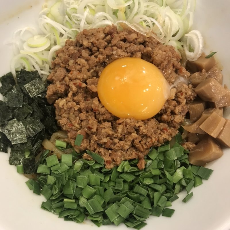 台湾カレーまぜそば(麺やマルショウ 地下鉄新大阪店 )