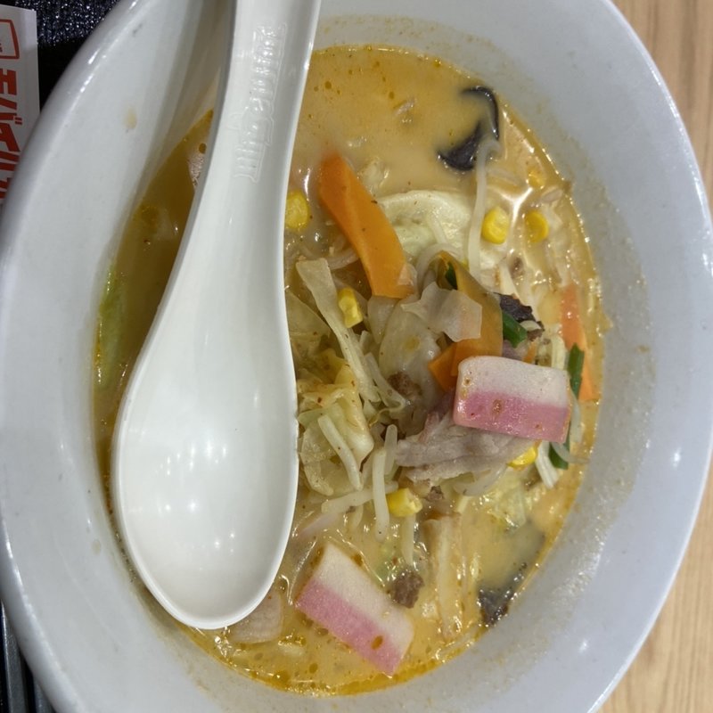 ピリ辛ちゃんぽん（1.5倍）(リンガーハット 東京東久留米店)