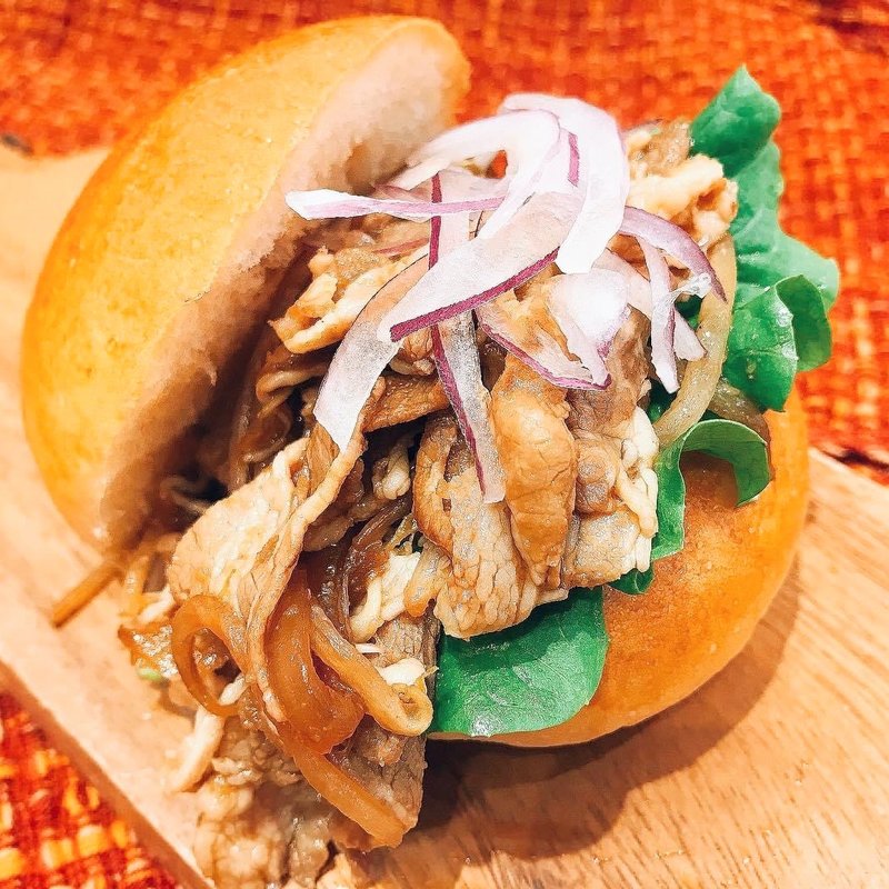 スタミナポークサンド(ブランジェ浅野屋 自由が丘店)