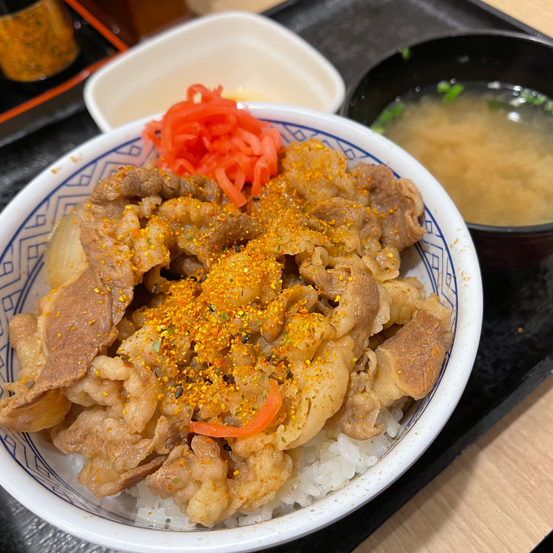 牛丼（並）(吉野家　エキア北千住店)