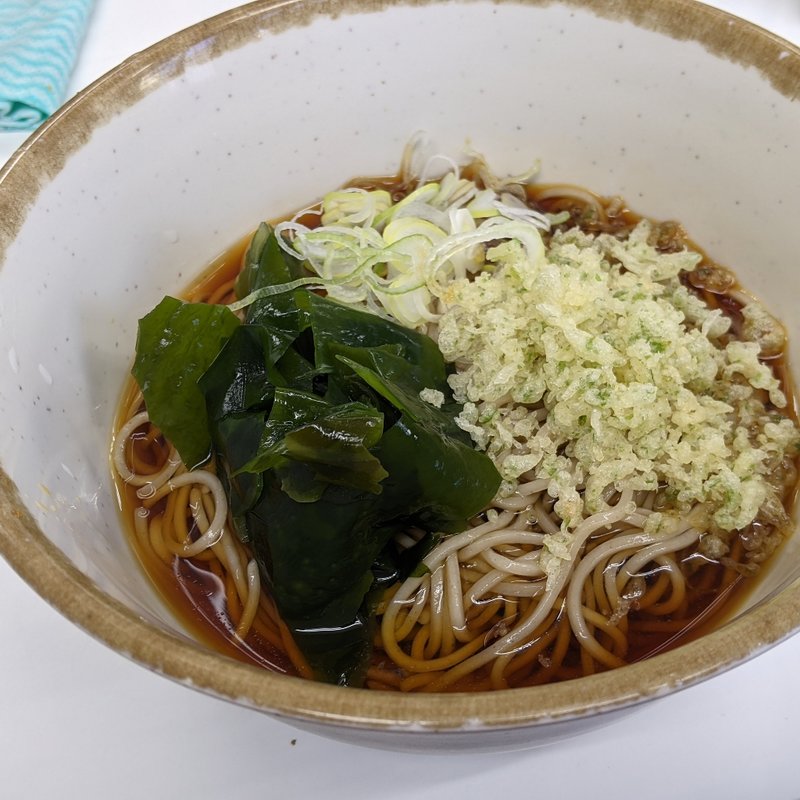 冷やしたぬきそば(山田うどん食堂 南浦和店)