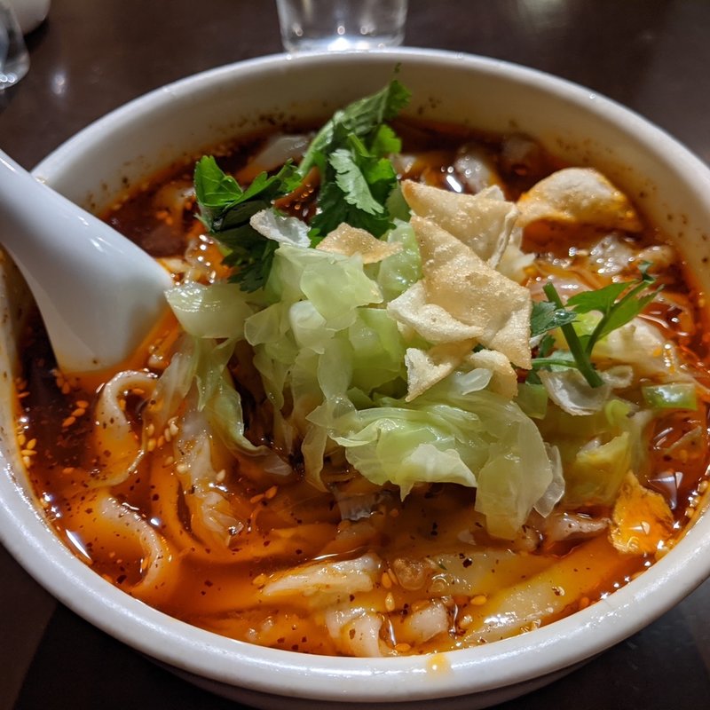 サンラー刀削麺(刀削麺・火鍋・西安料理 XI’AN(シーアン)新宿西口店)