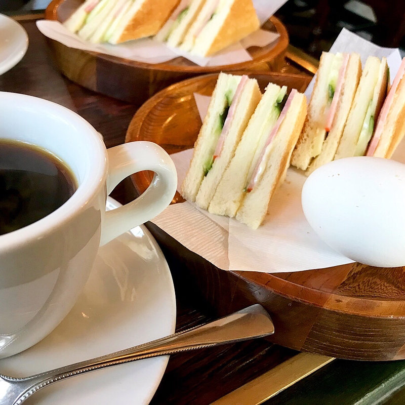 モーニング(焼きサンドウィッチ)(田 )