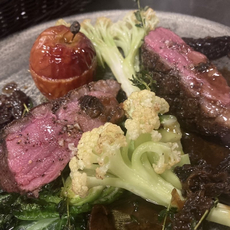 シャラン鴨の炭火焼き(Enoteca 眞  （エノテカシン）)