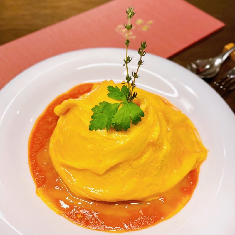 ドレープオムライス(オールデイダイニングカザ)