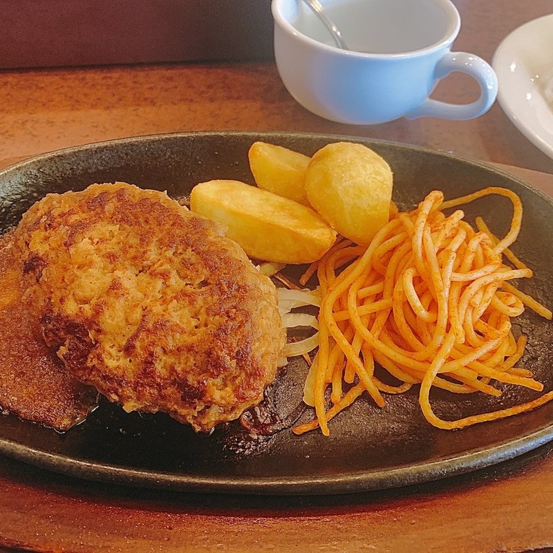 自家製ハンバーグランチ(ステーキ宮 鶴田店 )