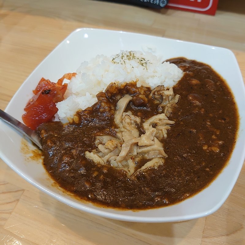 ミニカレー(支那そば やそじ)