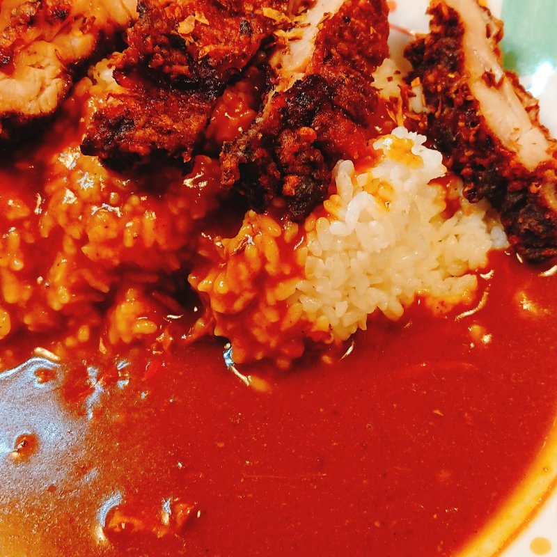 山賊焼カレー大盛(ふくてい 有楽町本店)