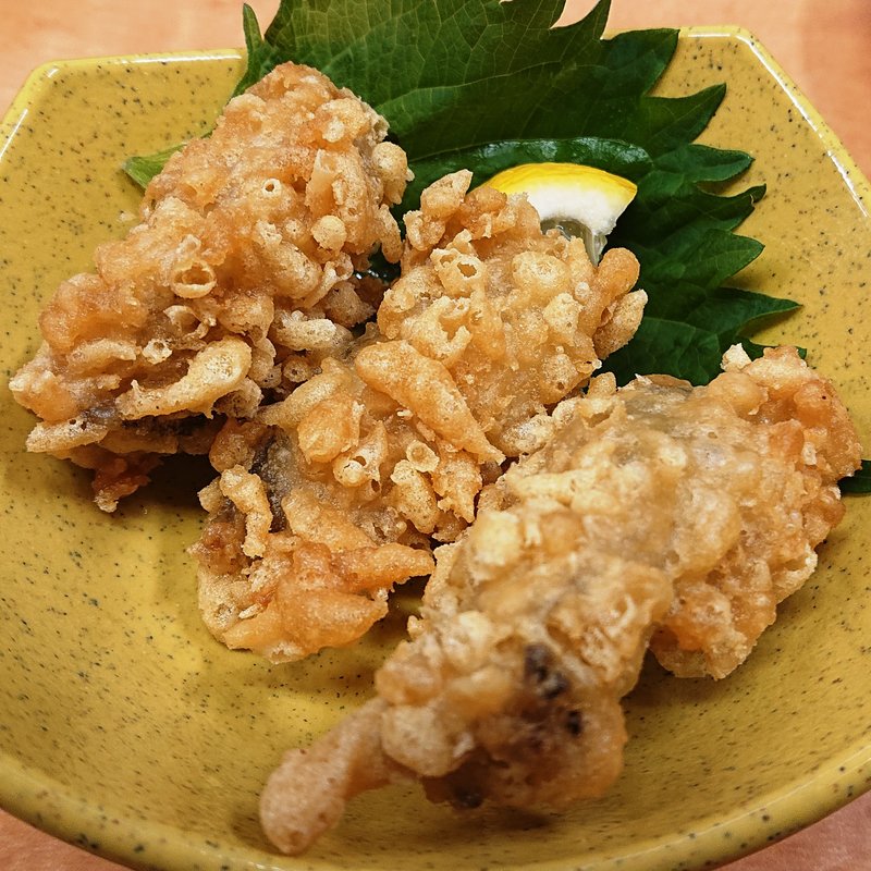 カキの天ぷら(すしバリュー )