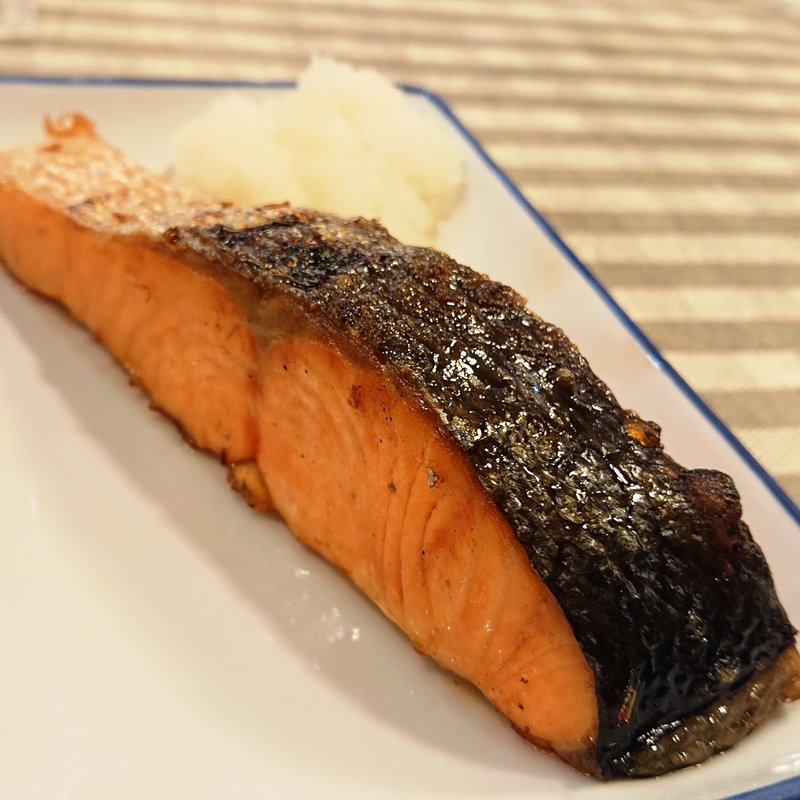 鮭の塩焼き(まいどおおきに食堂 門真 桑才食堂)