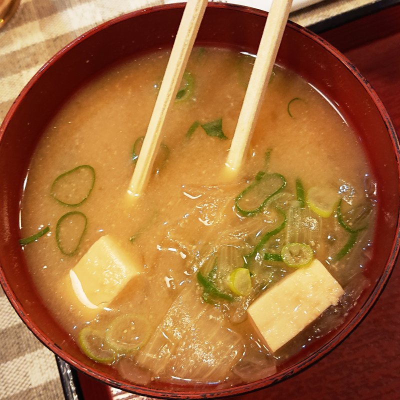 みそ汁(まいどおおきに食堂 門真 桑才食堂)