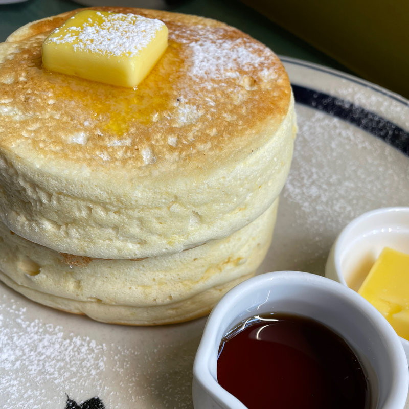 プレーンパンケーキ(eggg Cafe 小平本店)