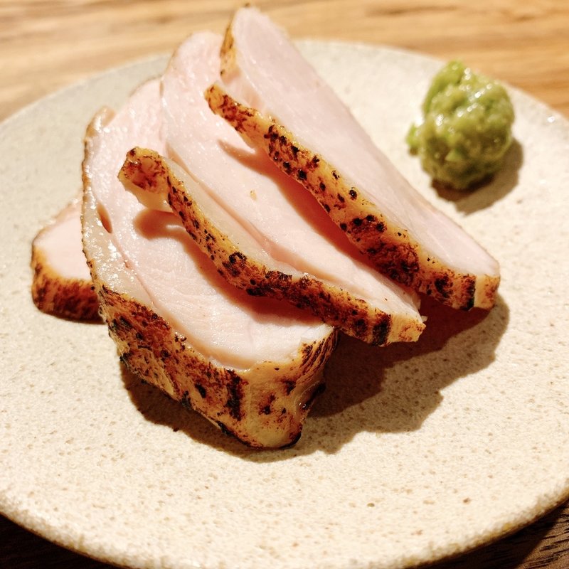 鶏ハムわさび(オステリア・ガット )