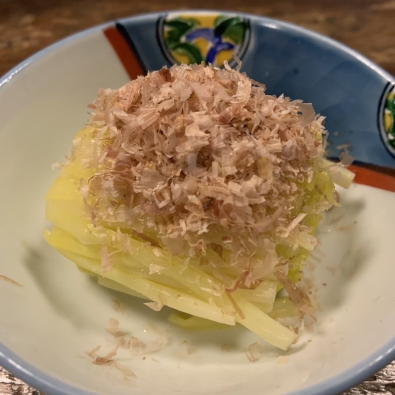 黄にらのおひたし(泰明庵)