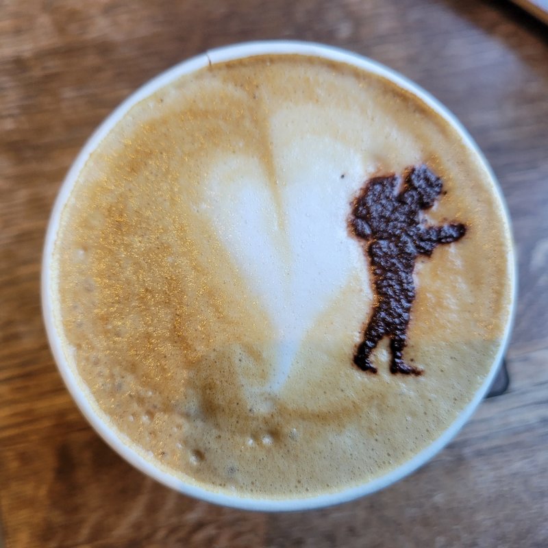 カプチーノ(きんじろうカフェ)