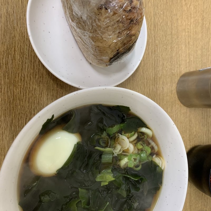 わかめそば(一由そば )