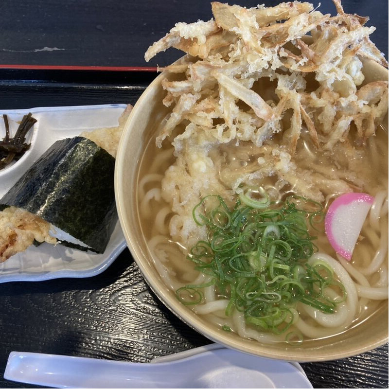 ごぼう天うどん(きさらぎうどん)