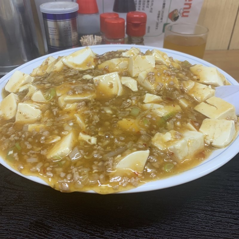 麻婆丼(中華料理 新三陽)