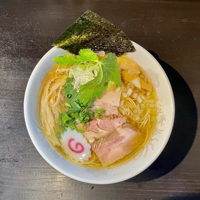 鯛の煮干らーめ(麺奏 弥栄 （iyasaka）)