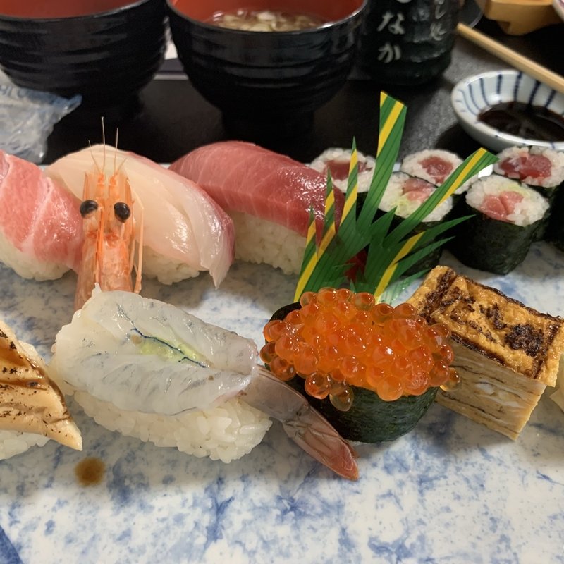 にぎり寿司(寿し処たなか )