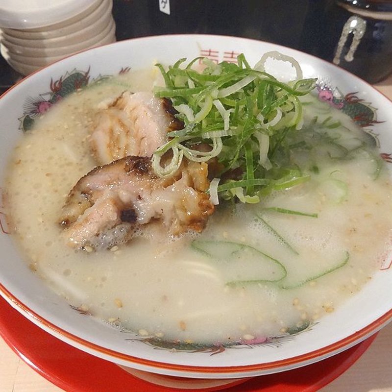 とんこつら～めん(ラーメン 紋次郎)