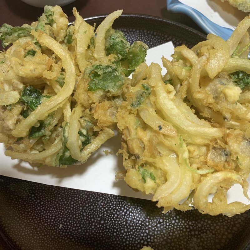 あさりのかき揚げ(寿し処たなか )