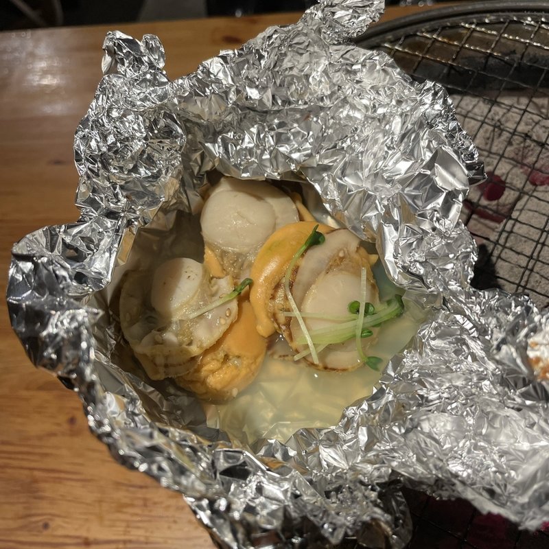 ホタテホイル焼き(牛笑 佐賀駅南口店 )