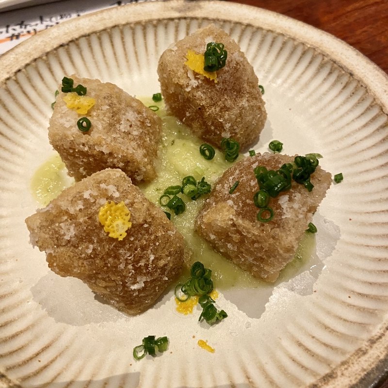 大根の唐揚げ(肉と野菜の産直屋 かうだ)