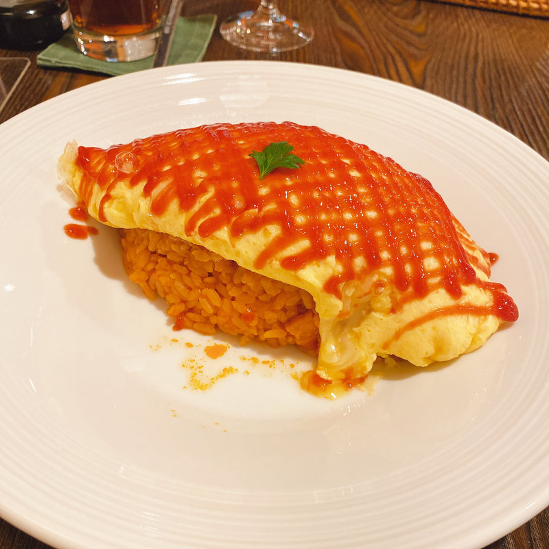 チーズオムライス(カフェ・ドゥ・コリンズ )