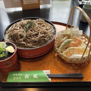 天ざる蕎麦(おむろ 松風 )