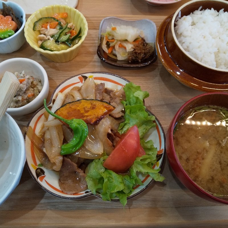 釜炊きご飯ランチ(OKUDO-YA)