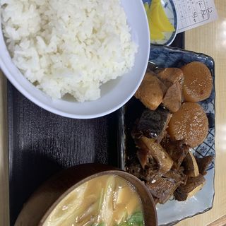 あら煮定食(動坂食堂 （ドウザカショクドウ）)