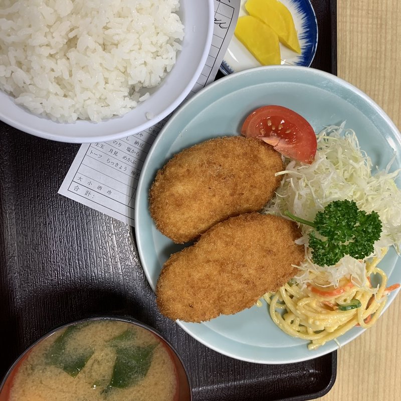 コロッケ定食(動坂食堂 （ドウザカショクドウ）)