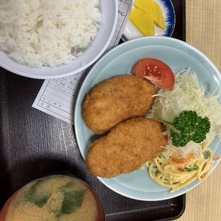 コロッケ定食(動坂食堂 （ドウザカショクドウ）)