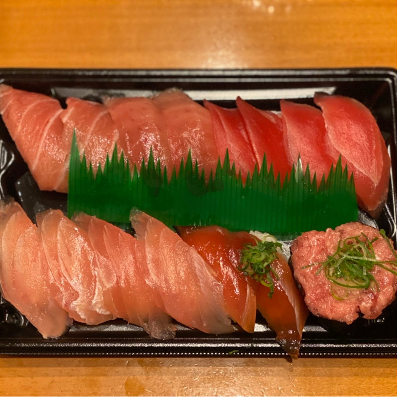 マグロ三昧セット(2人前)(スシロー 枚方招提店)