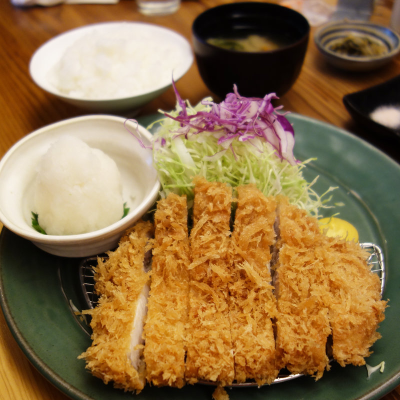 和風おろしカツ定食(ポーク凡平 六本松店)