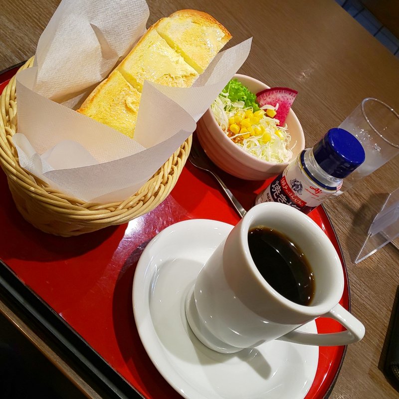 モーニングセット(和食麵処サガミ 稲沢店)